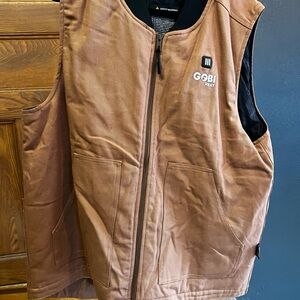 Gobi Heat Men's Tan Heated Vest